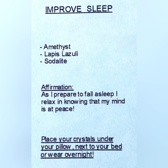 Handcrafted Healing/Comfort Bracelet for improving Sleep - Picture 3 of 3